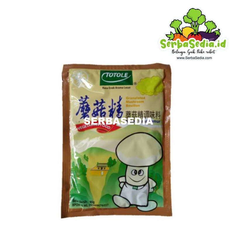 

TOTOLE KALDU JAMUR 80gr