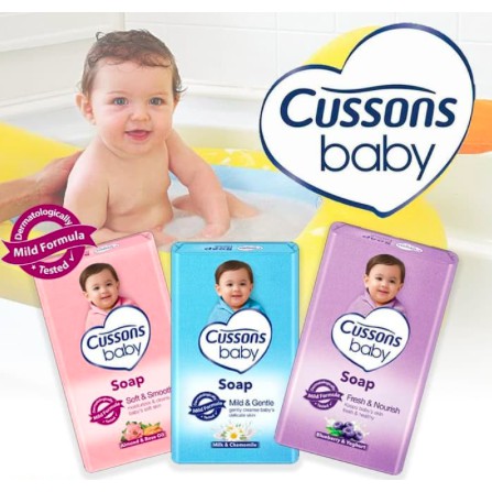 Cussons Baby Soap 75gr 100gr | Sabun Batang Bayi Cusson