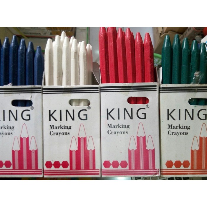 

Promo Spesial Crayon marking KING kayu dan besi Terbaru