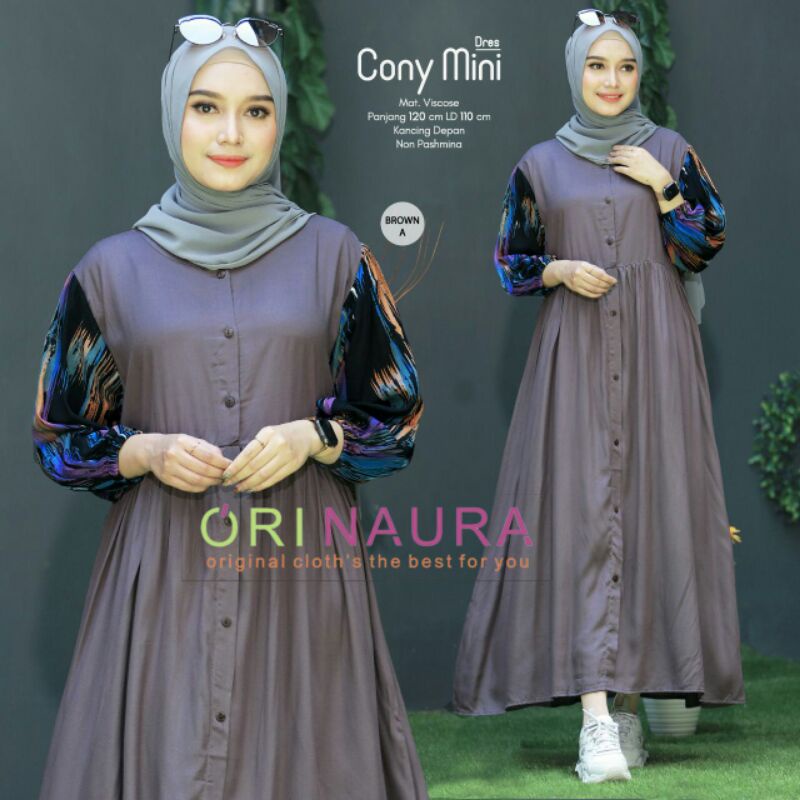 AMINAH,MURNI,AYA Midi Dress Ori by Ori Naura