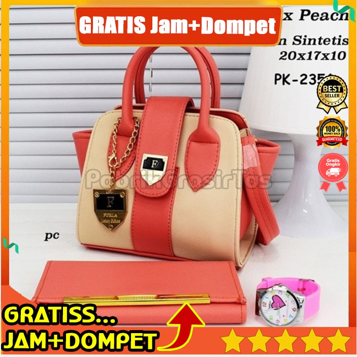 GUCCI TABUNG SLING BAG A405 (3pcs 1kg) TAS BATAM IMPORT MURAH WANITA SELEMPANG.