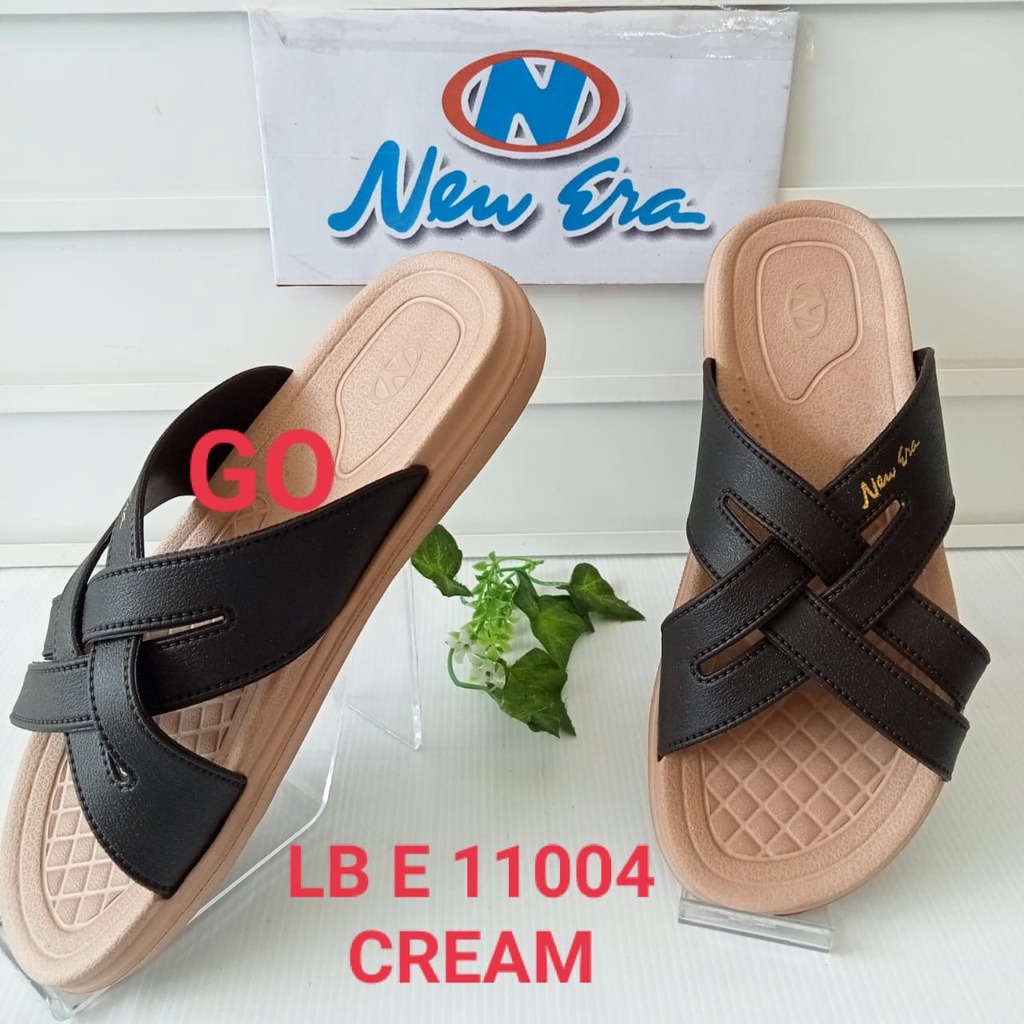 gof NEW ERA LBE 11004 Sandal Wanita Slip On Sandal Casual Wanita Size 37-41