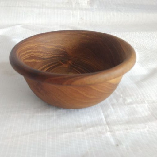 mangkok bibir besar | SMOOTHIE BOWL | WOODEN SMOOTHIE BOWL D `12 CM | mangkuk kayu jati diameter 12 