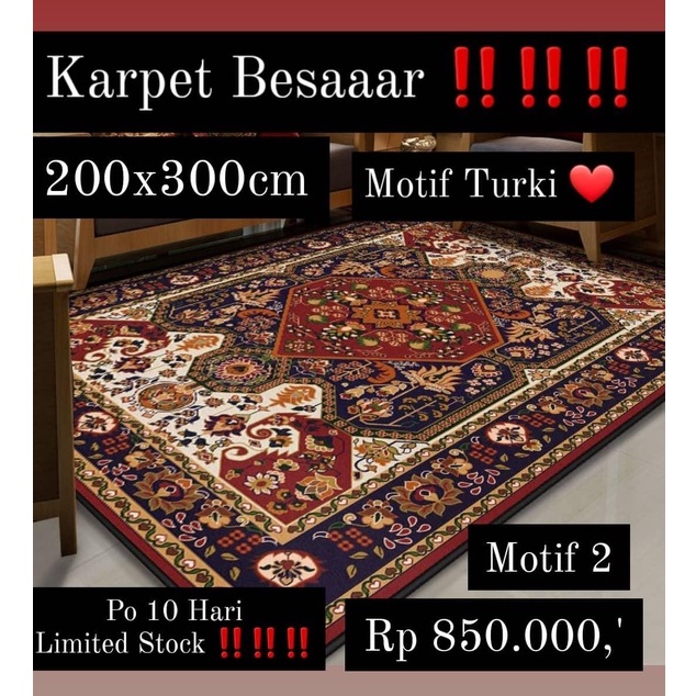 Karpet Turki Besar