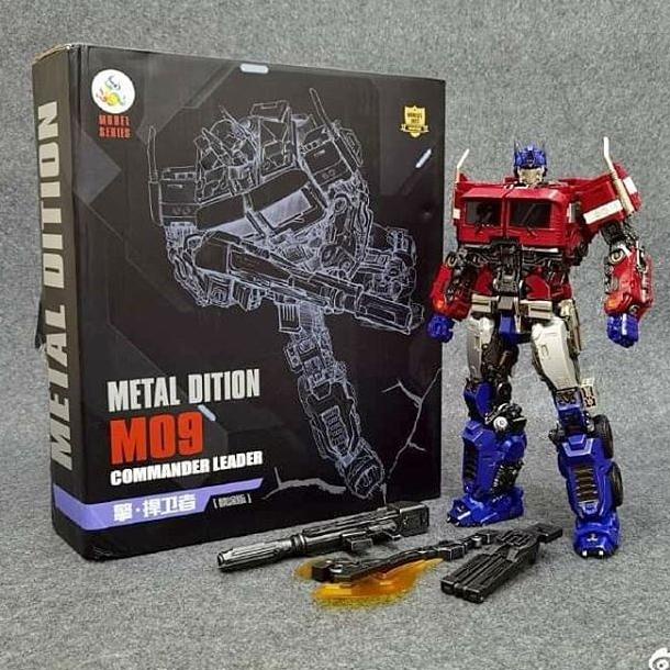 Harga Gudang M09 Weijiang Optimus Prime Fire Scorpion Transformers Metal Dition Mo9