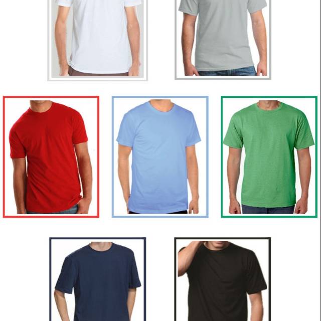 Paket kaos polos