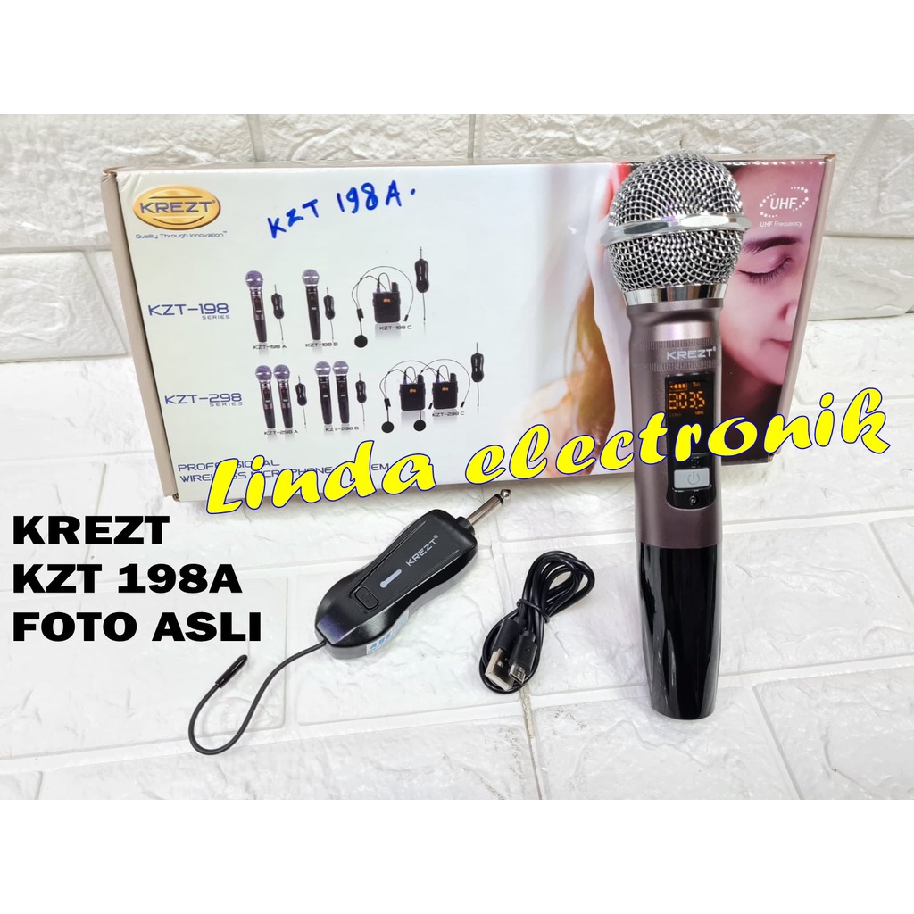 Mic Krezt KZT 198 ada 3 jenis tipe 198A 198B 198C 3 pilihan