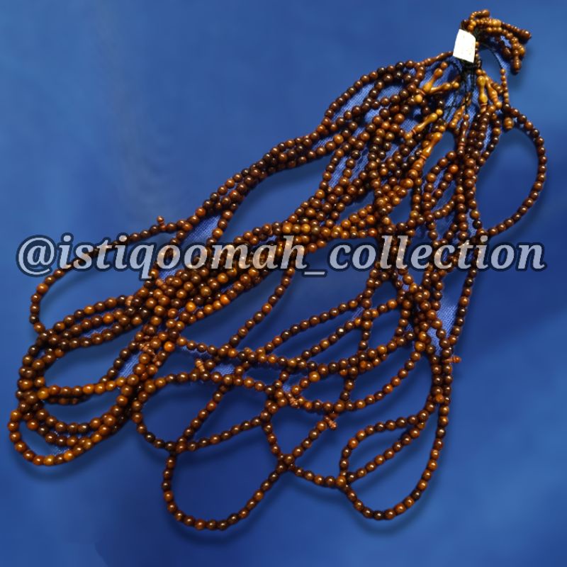 Tasbih Kayu Kaukah / Accessories Kokka 99 Butir Original Tasbeh Wangi