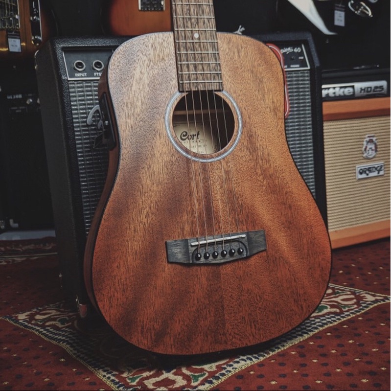 GITAR AKUSTIK CORT AD MINI 3/4 MAHOGANY