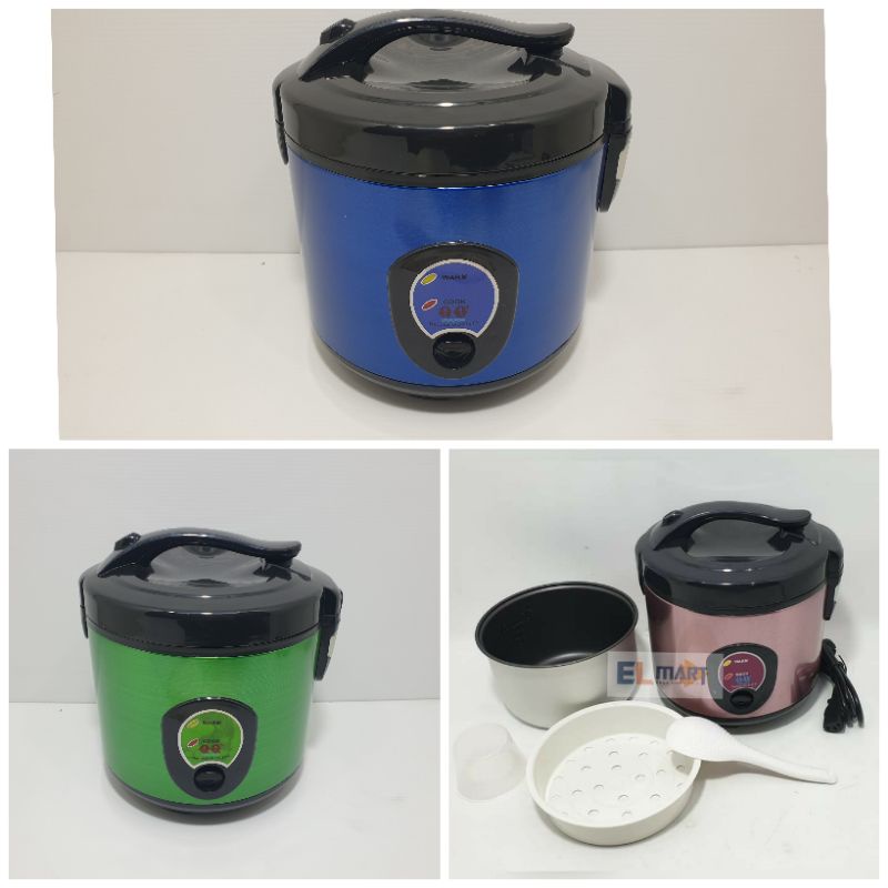 QQ Rice Coooker 1 Liter M818  Penanak Penghangat Nasi