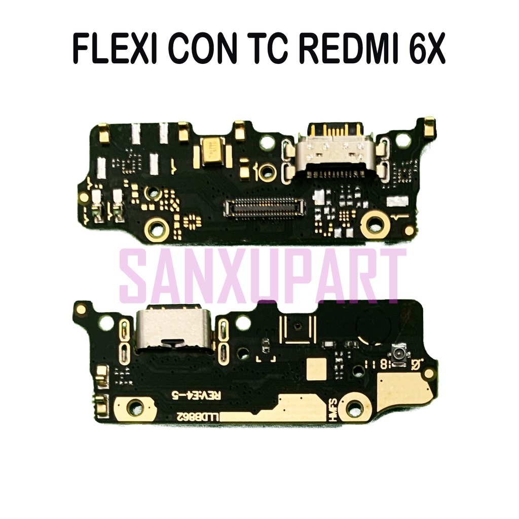 FLEXI FLEXIBLE KONEKTOR CHARGER CON CAS XIAOMI REDMI 6X FLEXIBEL CON TC HF AUDIO JACK