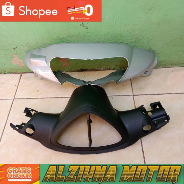Batok depan belakang Mio sporty lama silver