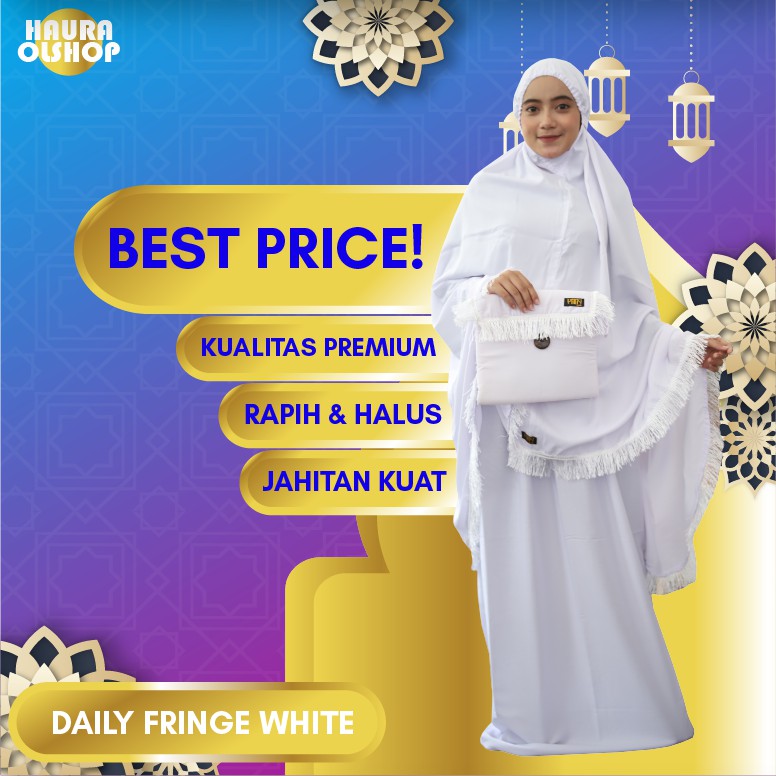 Mukena Dewasa Telekung Siti Khadijah Jumbo Terbaru 2022 Katun Bahan Adem Murah Mukenah Dewasa Jumbo 
