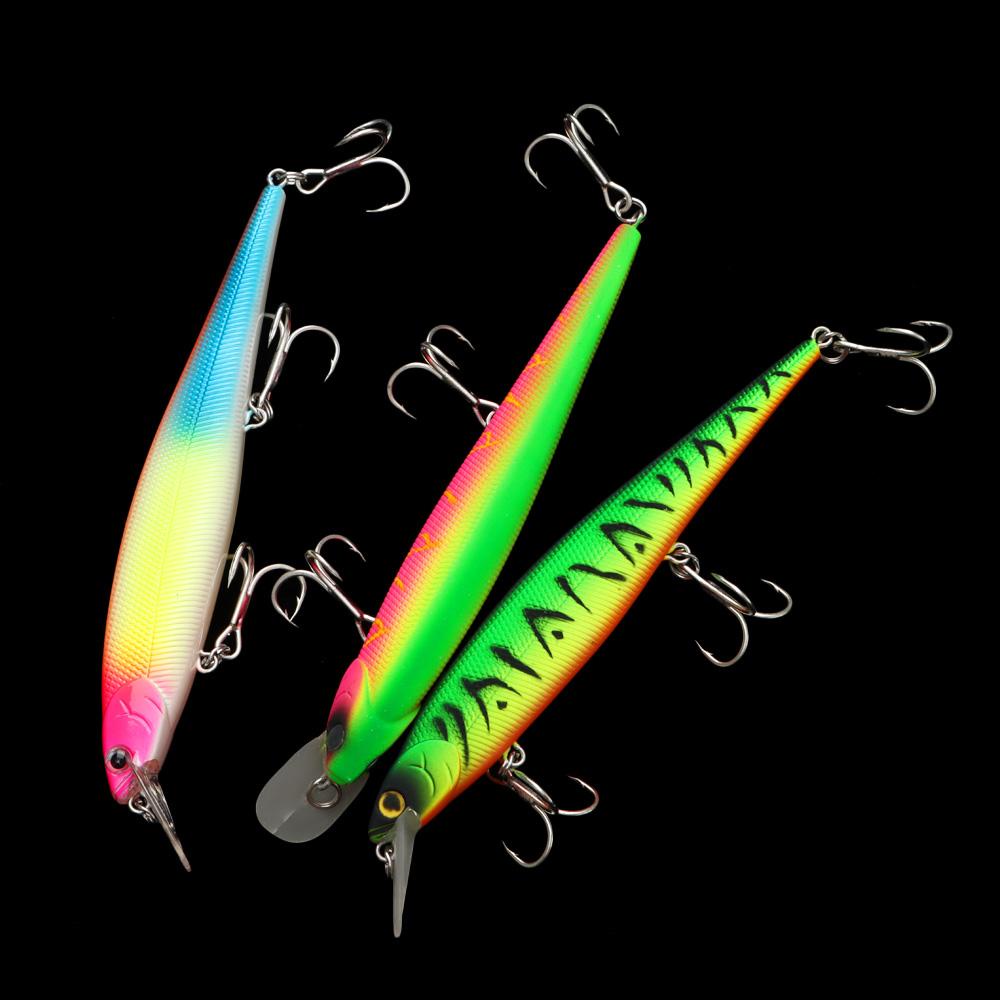 Top 140mm 16g Memancing Umpan Air Laut Mengambang Wobbler Panjang Casting Lure