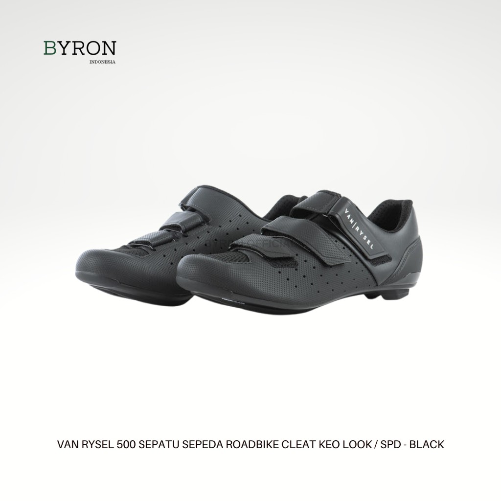 VANRYSEL 500 Sepatu Sepeda Roadbike Cleat KEO LOOK / SPD