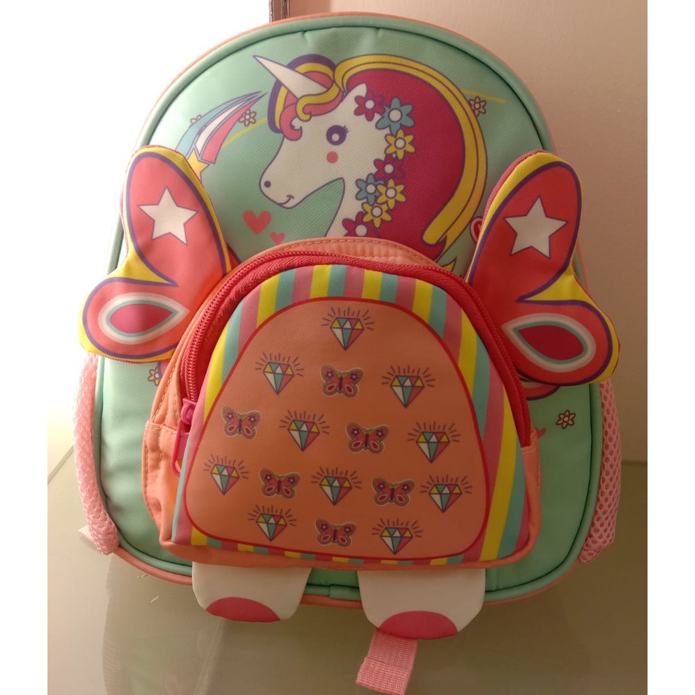 MINI BAG TAS RANSEL ANAK CUTE KARAKTER UNICORN BY ELIZABETH