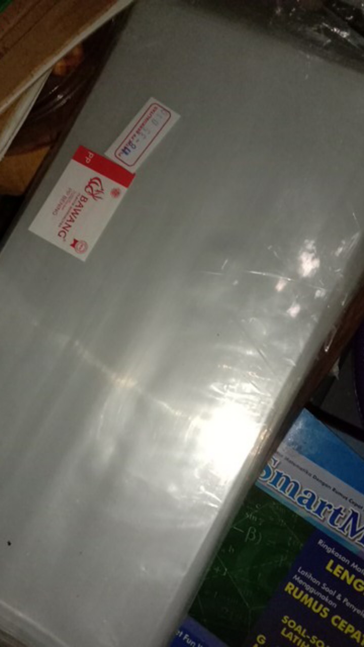 Plastik  Mika Bening 18x30 Cm Tebal Cocok Untuk Keripik / Kerupuk