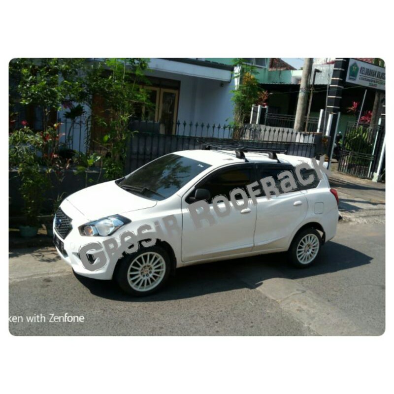 Roofrack crossbar lengkap pnp datsun go panca by Grosir Roofrack