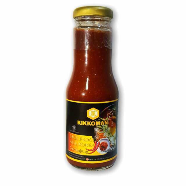 Kikkoman Gochujang Sauce Saus Pedas ala Korea Halal Premium 300 gram