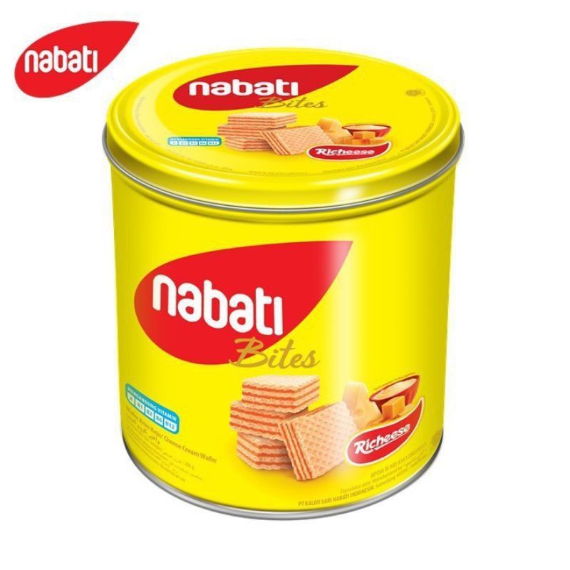 

Richese Nabati Keju kaleng 300 gram