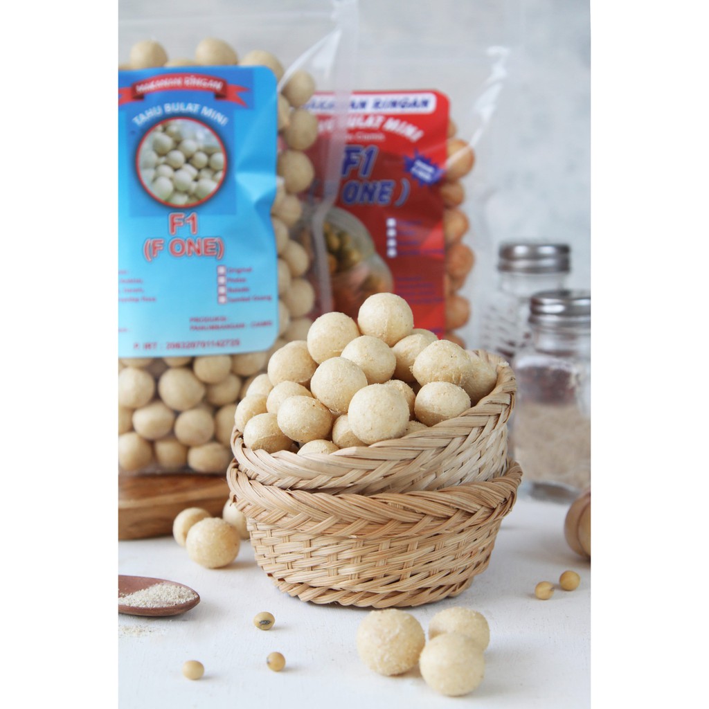 

HA Tahu Bulat Mini Kering F1 Ayam Bawang 250gr