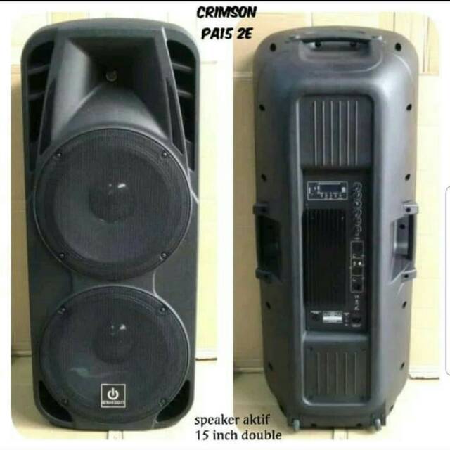 SPEAKER AKTIF CRIMSON PA15-12E BLUETOOTH