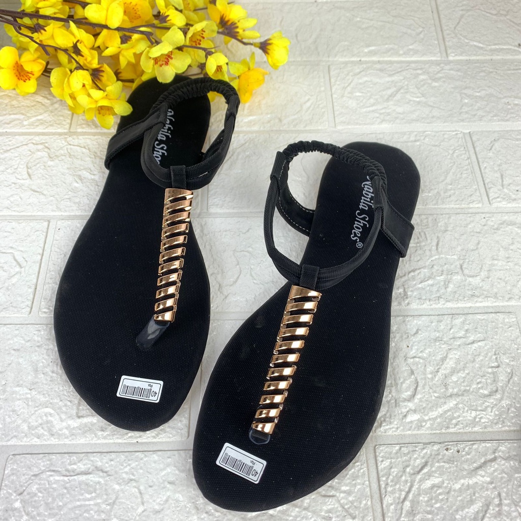 mandirishoesstore-SENDAL DEWASA PEREMPUAN YOLANDA JEPIT UK 37-40 BDY08