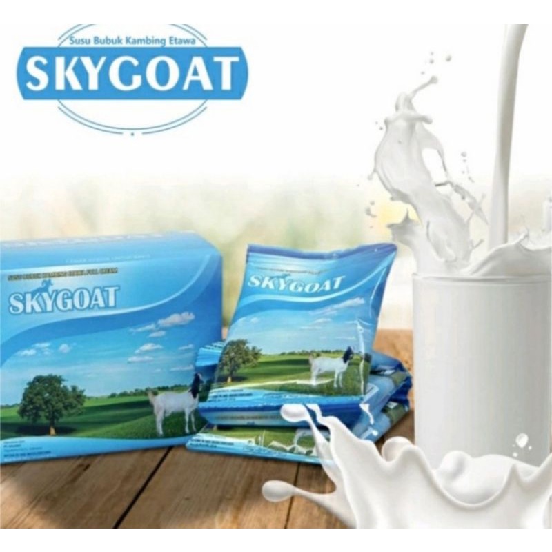 

Susu Kesehatan | Sky Goat Original | Susu Etawa Bubuk Kamasan Sachet