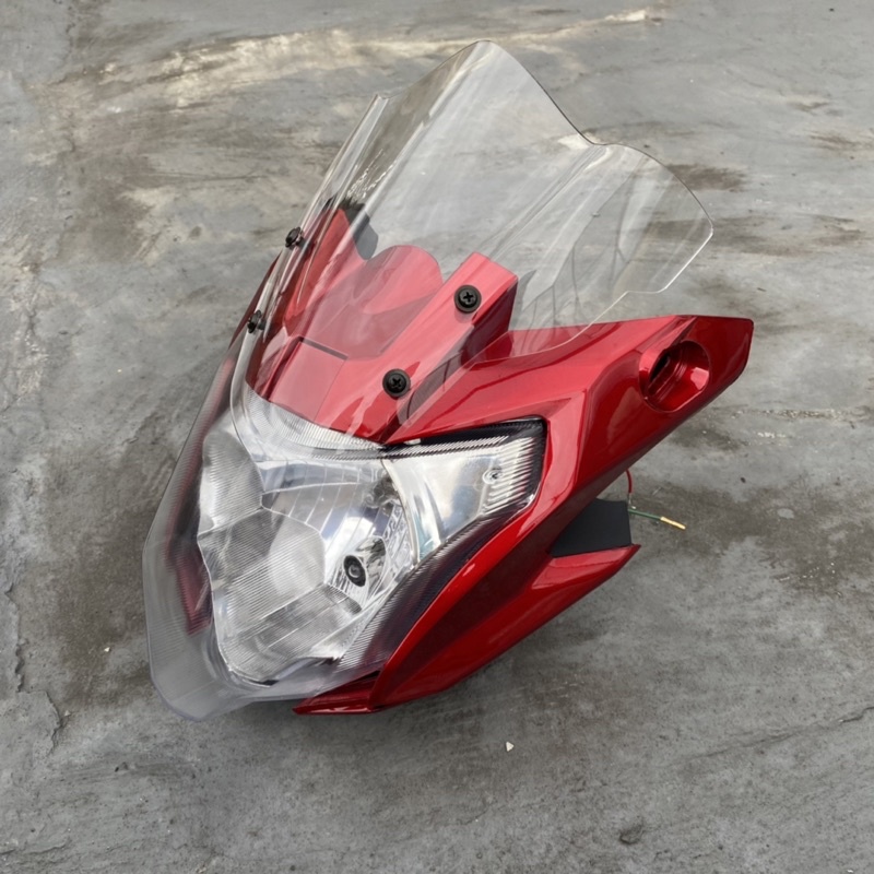 TERMURAH BATOK KEPALA DEPAN PLUS REFLEKTOR LAMPU YAMAHA VIXION NEW ADVANCE VIXION NEW NVA PLUS VISOR