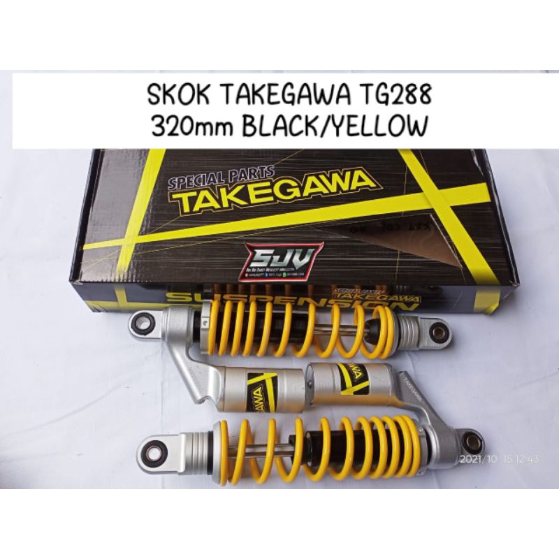 SKOK SHOCK BREAKER TAKEGAWA ORIGINAL TABUNG COPY YSS TG288  UK 28,32,34 TERMURAH