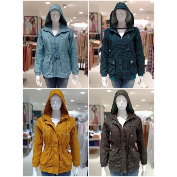 Ako Jeans Jaket wanita parasut