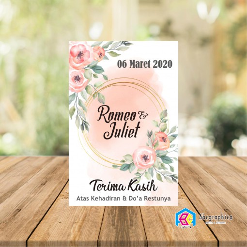 

Kartu ucapan pernikahan kartu souvenir Thanks Card wedding card Label Produk Label Kemasan hangtag