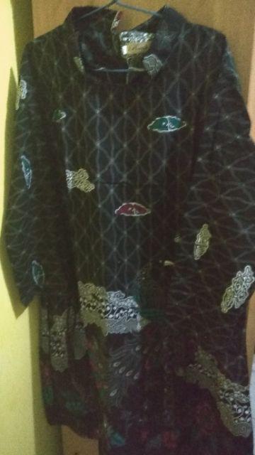 Terlaris Serut Genes Jelita Tunic Tunik Batik Modern Wanita