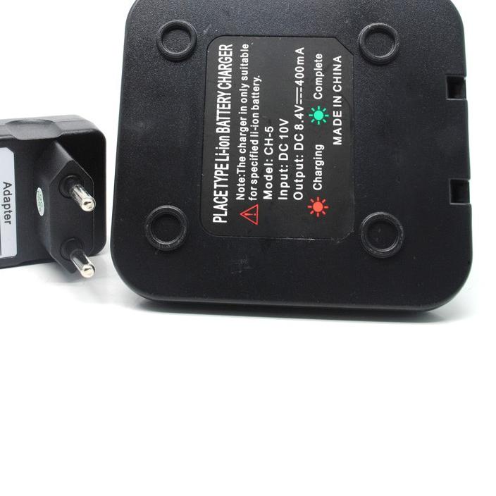 CASAN HT UV5R UV 5R Baofeng / CHARGER HT UV 5R Baofeng Taffware Pofung -HITAM ✿