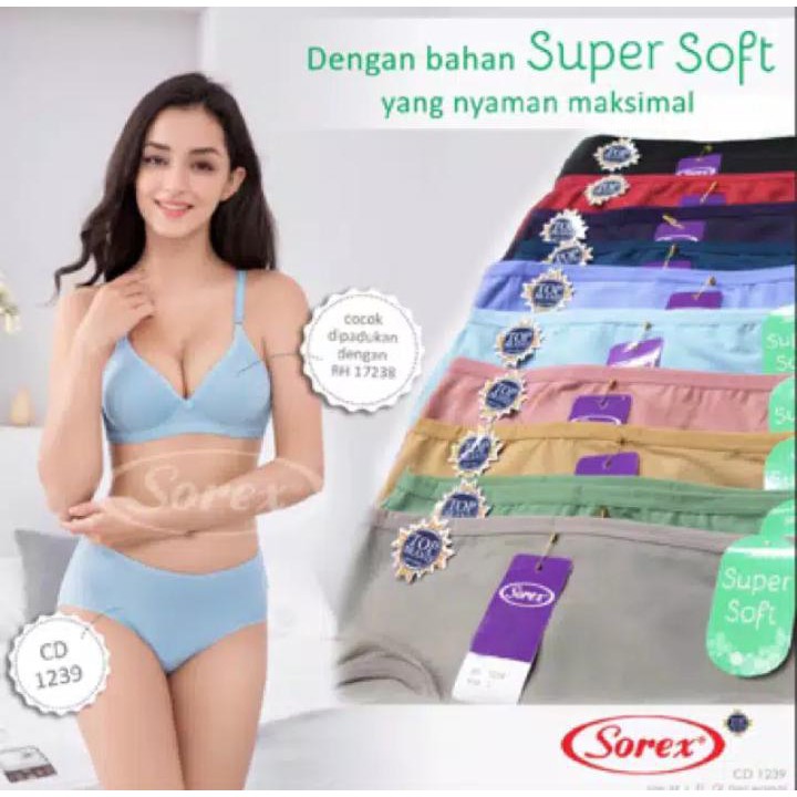 Sorex Celana Dalam Art 1239 Super Soft Pilih Warna Best Seller Termurah