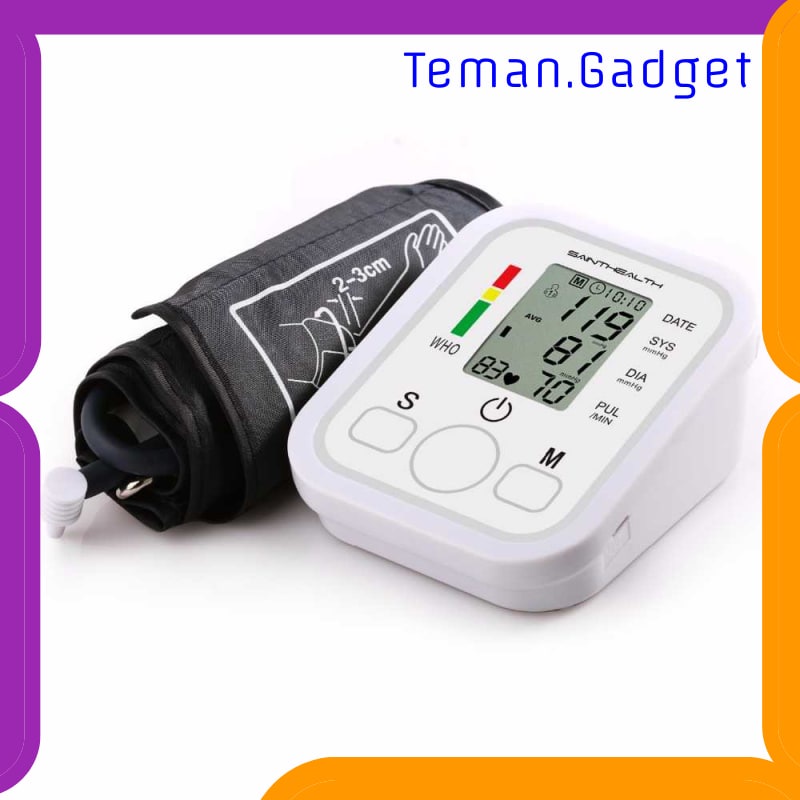 TG-FE348 TAFFOMICRON PENGUKUR TEKANAN DARAH ELECTRONIC SPHYGMOMANOMETER - B869