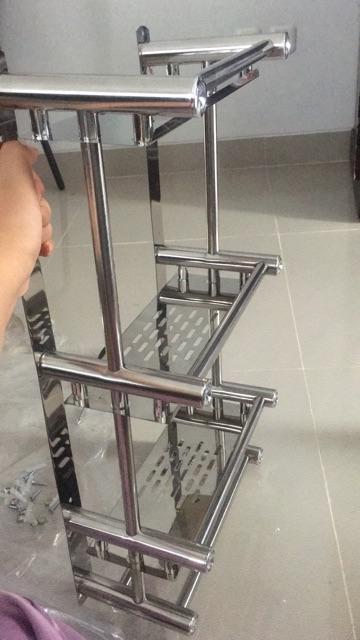 Rak Handuk Kamar Mandi Aksesoris Gantung / Rak Handuk Minimalis / Rak Handuk Stainless Steel