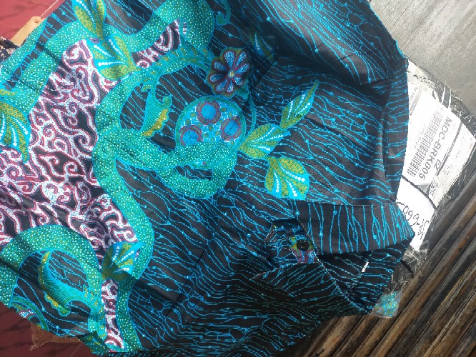 Bisa Cerai)m,l,xl,xxl,xxxl Couple Batik Tunik Modern Seragam Kerja Kantor Lengan Panjang Termurah