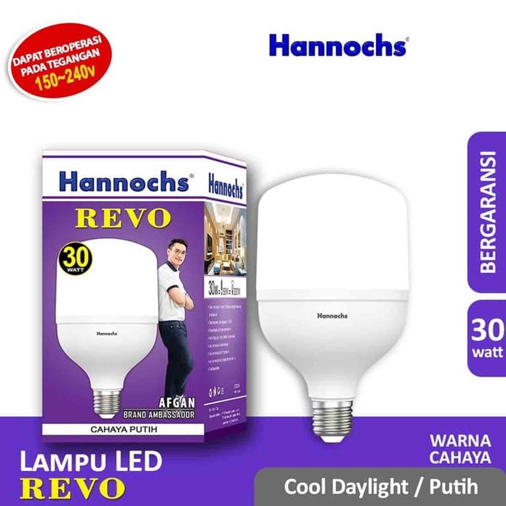 Hannochs LED Revo 30W Cool Daylight/Putih