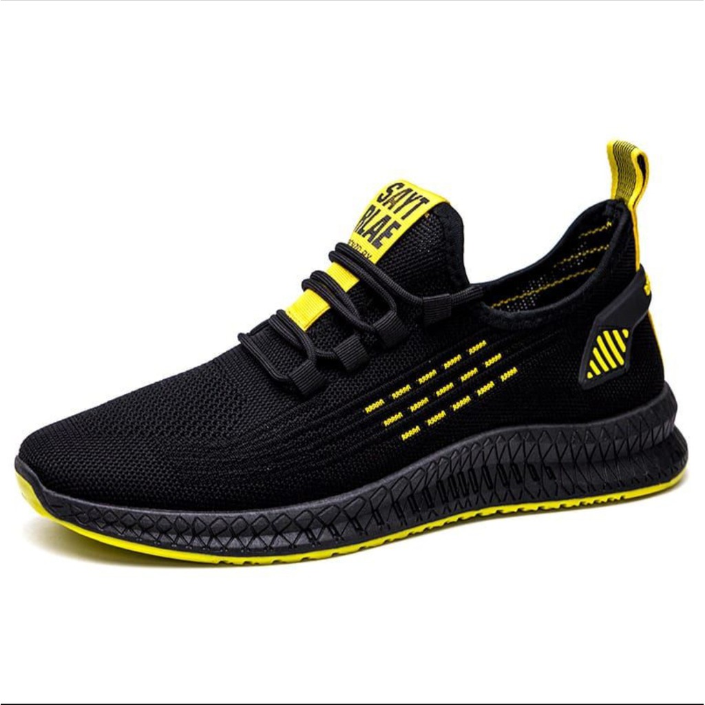 SEPATU PRIA IMPORT QZ 89 SNEAKER TALI CASUAL SEPATU FLYKNIT RUNNING FASHION TERBARU OLAHRAGA