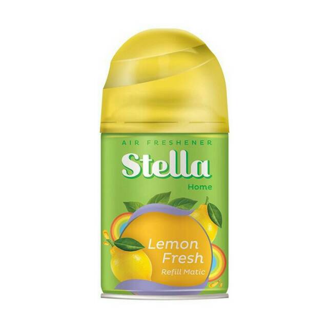 Stella Refil Matic Lemon Fresh 225Ml (Khusus Gojek Surabaya)