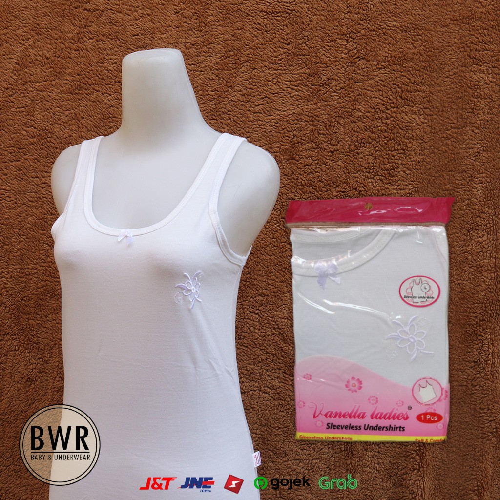 SINGLET Wanita Vanella / Tangtop Wanita Dewasa Kaos Dalam Singlet Remaja Singlet Putih Kaos | Bwr