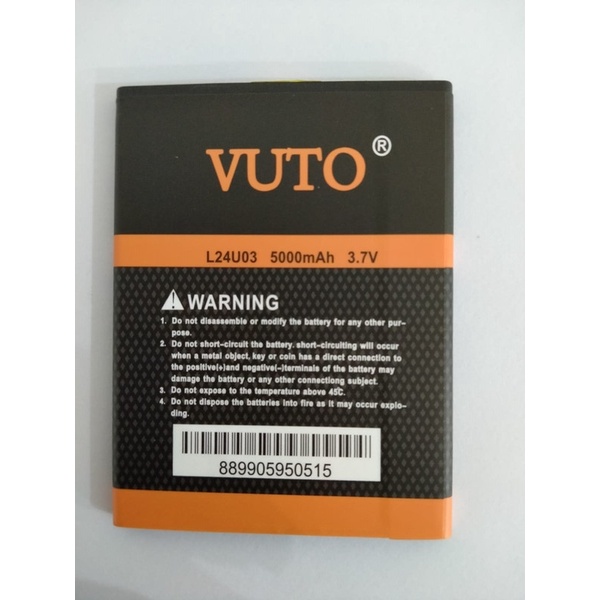 Battery Batere Batre Baterai Double Power Vuto Advan Nasa L24U03