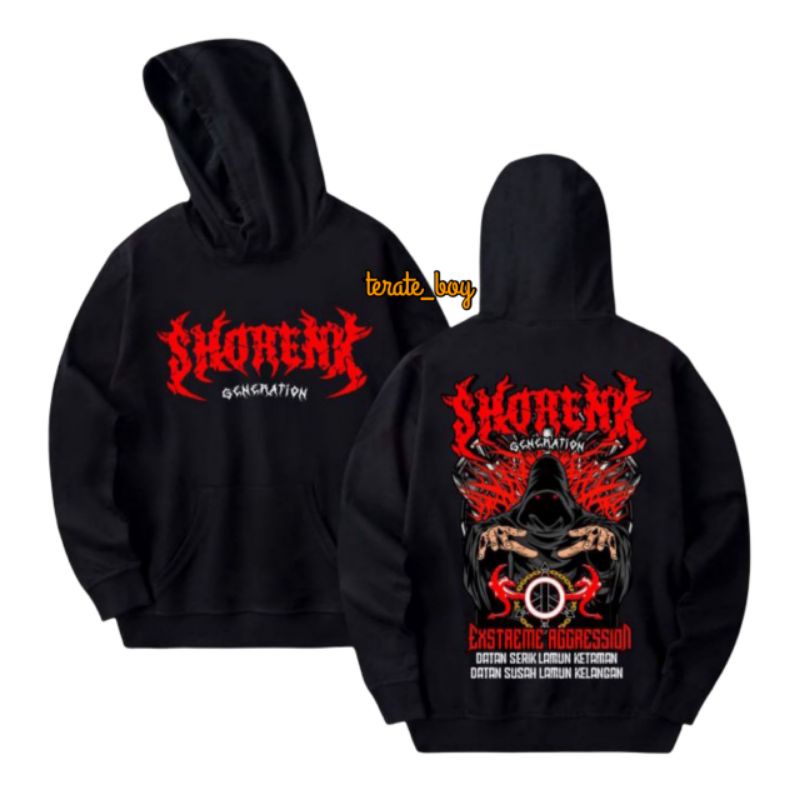 jaket hoodie SHORENK