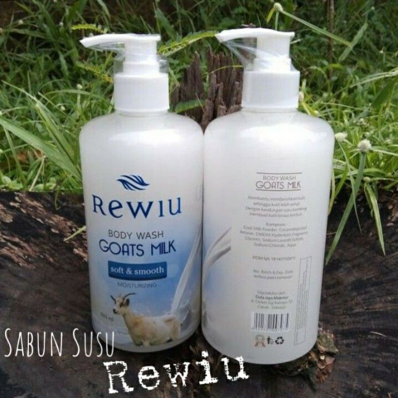 REWIU BODY WASH - SABUN MANDI - PEPAYA &amp; SUSU