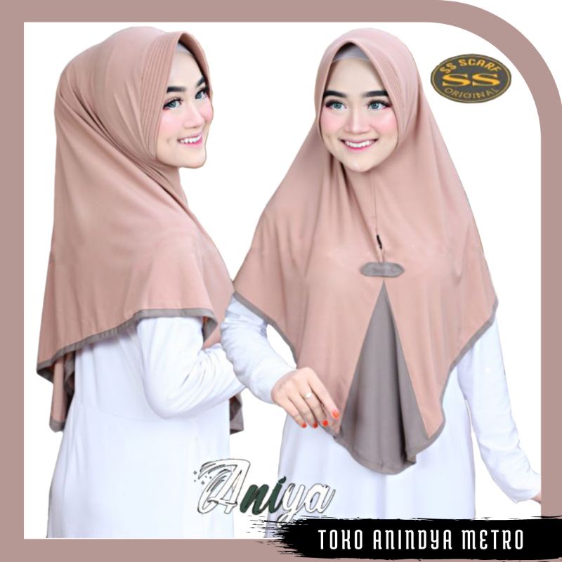Jilbab Instan/Sorong model Aniya
