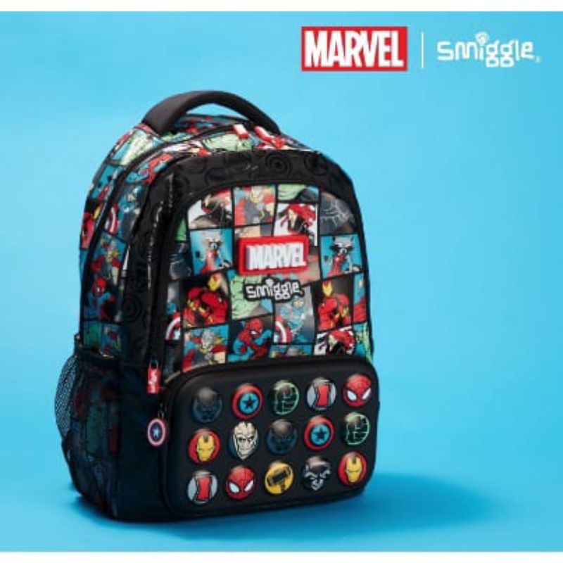 Smiggle marvel/Smiggle spiderman/Smiggle Disney ariel/Smiggle Disney Cinderella/Tas smiggle