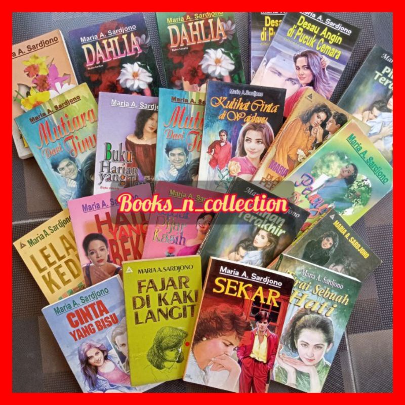MARIA A SARDJONO novel maria sarjono
