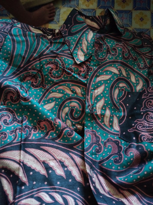 Baju Batik Anak Laki-laki Lengan Panjang Bisa Buat Seragam Sekolah Hari Batik - Harga Grosiran Murah