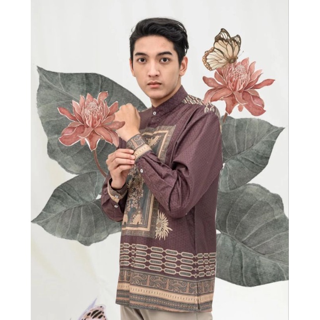 NEW Abimana Shirt Blue de Chauffe ukuran M by wearingklamby